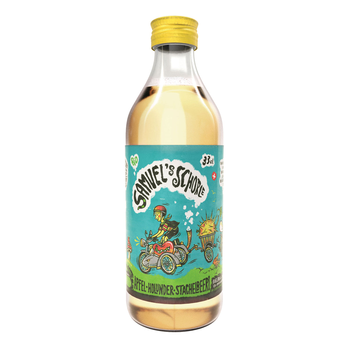 Apfel-Holunder-Stachelbeere 12er-Pack – Samuelsschorle